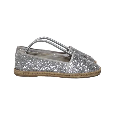 Espadrilles (Zilver) van Macarena Leer
