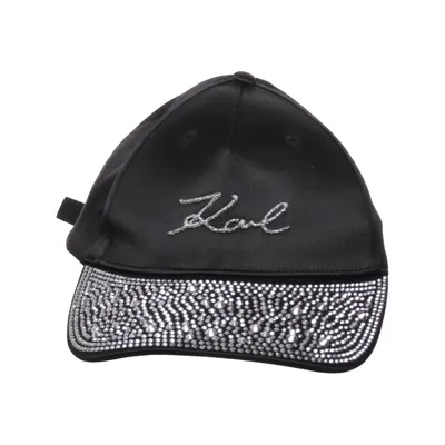 Baseball-Mütze (Schwarz) von Karl Lagerfeld Polyester