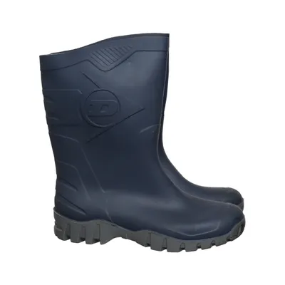 Rubber boots (Blue, Gray) from Dunlop Polyurethane