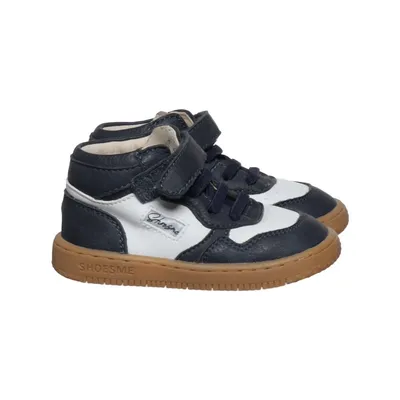 Baskets (Bleu, Blanc, Marron) de Shoesme Cuir