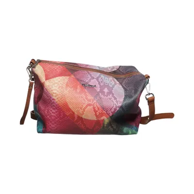 Axelremsväska (Flerfärgad) från Desigual Polyester, Polyuretan