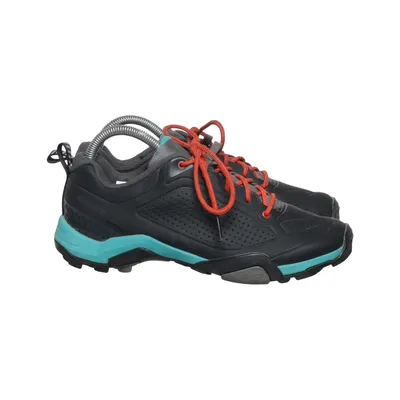 Bicycle shoes (Black, Orange, Turquoise) from Shimano Leather