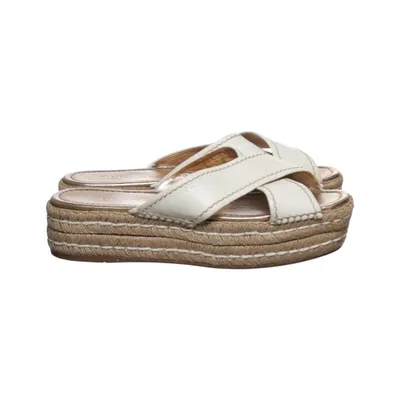 Slip-ins (Vit, Guldfärgad) från Prada