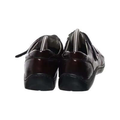 Walking shoes (Brown) from Waldläufer Leather