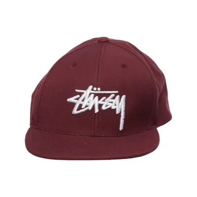 Baseball-Mütze (Rot) von Stüssy Acryl, Wolle