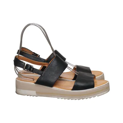 Sandalen (Zwart, Bruin) van Werner Leer
