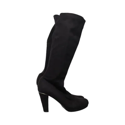 Heeled boots (Black) from Pearlz
