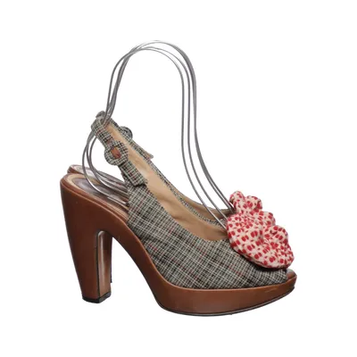 High heel sandals (Multicolored) from Marni Leather