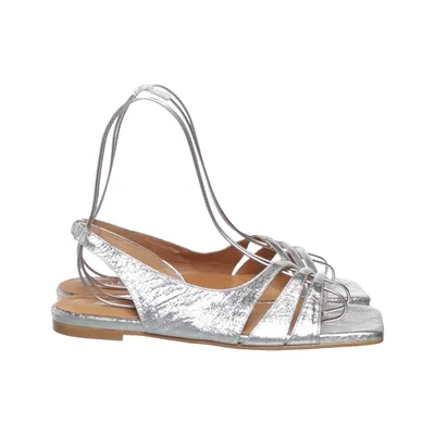 Sandalen (Zilver) van Jonak Leer