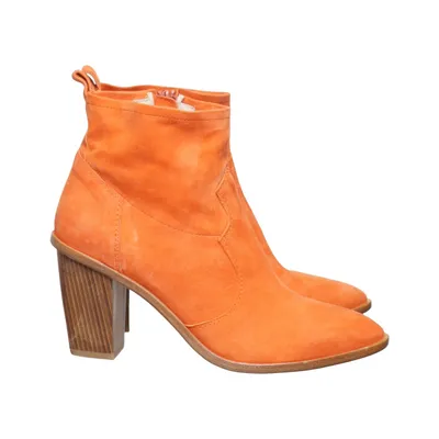 Bottes à talons (Orange) de Zinda