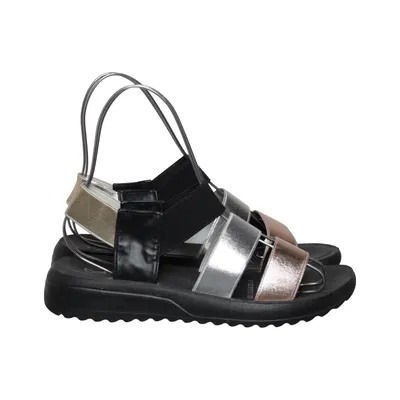 Sandals (Black, Silver, Multicolored) from Betsy