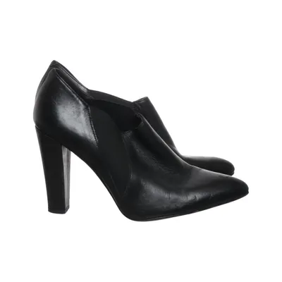 Bottes à talons (Noir) de Taupage Cuir