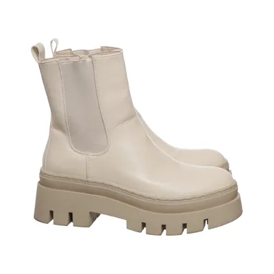 Ankelstøvler (Beige) fra Lucky Shoes