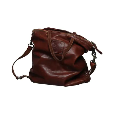 Sac à bandoulière (Campomaggi Teodorano 25.02.1961 Leder Umhängetasche Shopper Braun Made in Italy) de Campomaggi Cuir