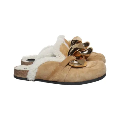 Mules (Chain Mule) de JW Anderson Cuir, Laine