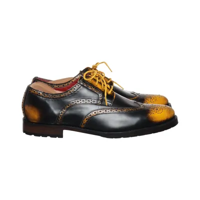 Brogues (Svart, Gul) från Wellensteyn Skinn