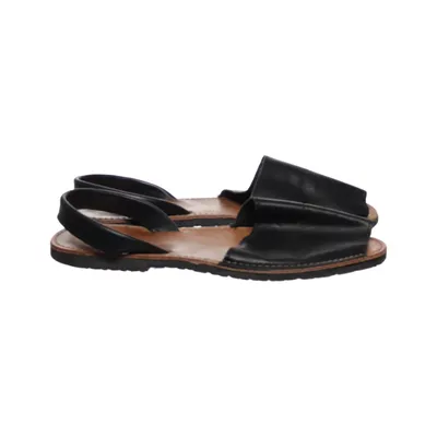 Sandalen (Zwart) van Nemar Leer