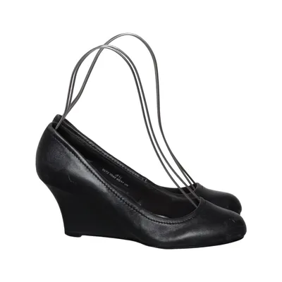 Chaussure compensées (Noir) de Insolia Cuir