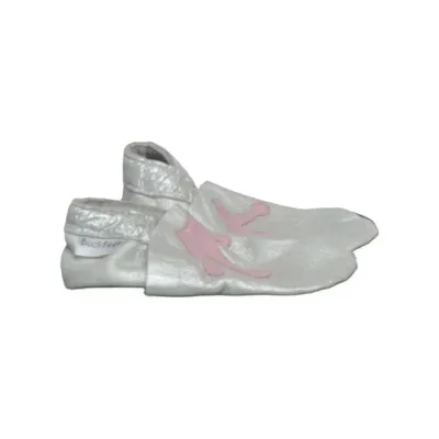 Baby booties (Silver, Pink) from Duckfeet