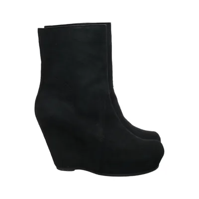 Wedges (Black) from Rick Owens Leather