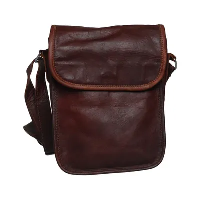 Umhängetasche (Braun) von Gusti Leder