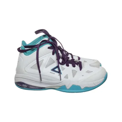 Chaussures de basketball (Blanc, Bleu, Violet) de Peak