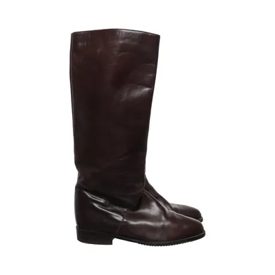 Boots (Brown) from Dorndorf Cotton, Leather