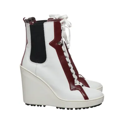 Chaussure compensées (Blanc, Rouge, Noir) de Hogan Cuir