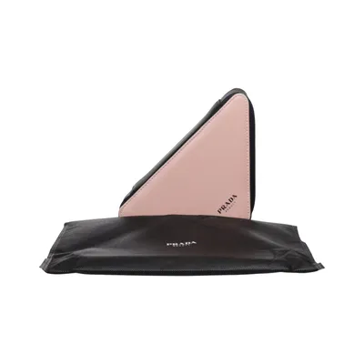 Toilet bag (Pink, Black) from Prada Beauty Elastane, Recycled polyester