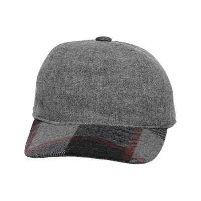 Baseballkasket (Shetland) fra Mey & Edlich Polyester, Uld