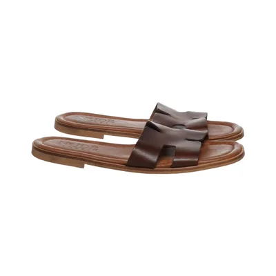 Sandalen (Bruin) van Nude Leer