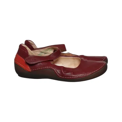 Ballet flats (Red) from Think! Leather