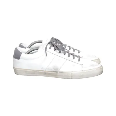 Sneakers (White, Gray) from Jim Rickey Leather