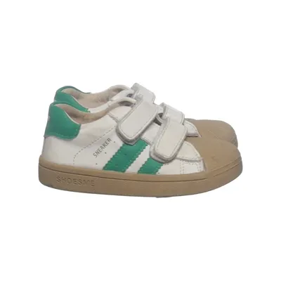 Sneakers (Vit, Grön, Brun) från Shoesme Skinn