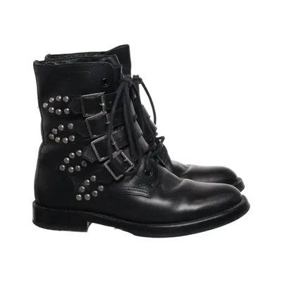 Bottes à lacets (Noir) de Saint Laurent