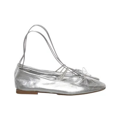 Ballerinaskor (Silverfärgad) från Zara