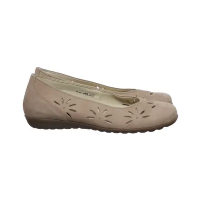 Ballerina's (Beige) van Waldläufer Leer