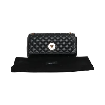 Sac à bandoulière (La Medusa Quilted) de Versace Coton, Cuir, Viscose