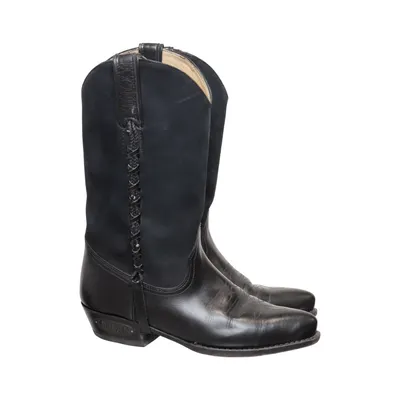 Cowboyboots (Svart) från Loblan Skinn