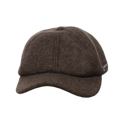 Casquette de baseball (Marron) de Jacquemus Acrylique, Élasthane, Polyester, Laine
