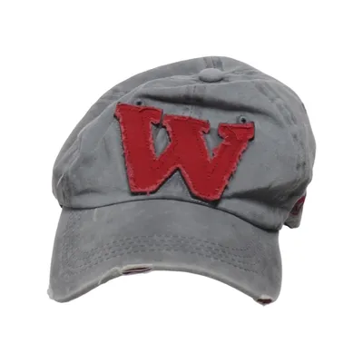 Casquette de baseball (Gris, Rouge) Coton