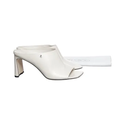 Mules (Vit) från Jimmy Choo Polyester