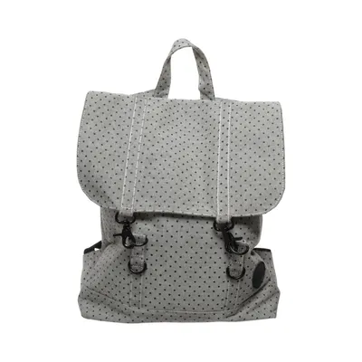 Backpack (Gray, Black) from Enter Polyester, Polyurethane