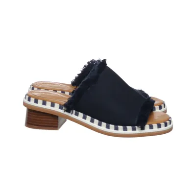 Mules (Blue, White) from See by Chloé Leather