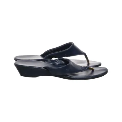 Flip-flops (Blue) Leather