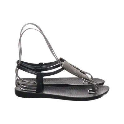 Sandals (Black, Silver) from Ipanema Polyurethane