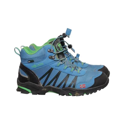 Hiking boots (Blue, Black, Green) from Trollkids
