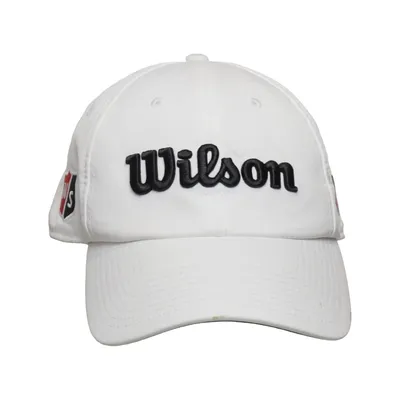 Baseballkasket (Hvid) fra Wilson Elastan, Polyester