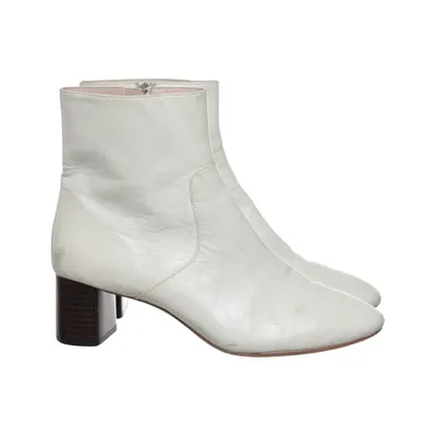 Bottes à talons (Blanc) de Loeffler Randall Cuir