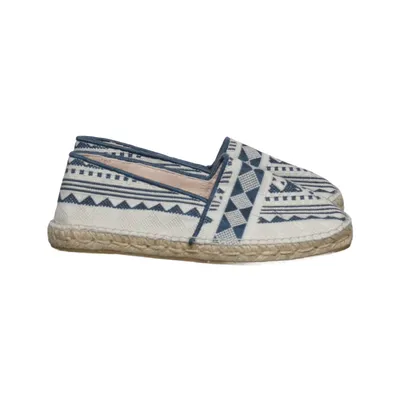 Espadrilles (Blanc, Bleu) de Macarena Cuir